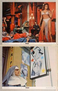 3p088 BEDAZZLED 8 color 11x14 stills '68 classic fantasy, Dudley Moore & sexy Raquel Welch as Lust!
