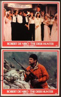 3p001 DEER HUNTER 15 English LCs '78 directed by Michael Cimino, Robert De Niro, Meryl Streep!
