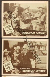 3p916 BAD MEN OF THUNDER GAP 3 LCs R47 Texas Rangers Dave O'Brien & Jim Newill, Thundergap Outlaws!