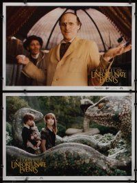 3p027 LEMONY SNICKET'S A SERIES OF UNFORTUNATE EVENTS 9 LCs '04 wacky images of Jim Carrey!