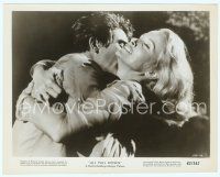 3r059 ALL FALL DOWN 8x10 still '62 close up of Warren Beatty hugging Eva Marie Saint!