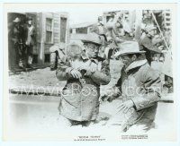 3r085 BOOM TOWN 8x10 still R56 Clark Gable & Spencer Tracy get covered in mud!