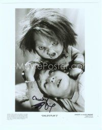 3r007 BRAD DOURIF signed REPRO 8x10 still '90s great image of Chucky for whom he did the voice!