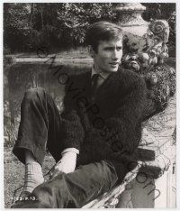 3r098 CARRY ON CABBY English 7.5x9 still '63 close up of expectant father Jim Dale!