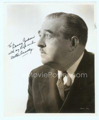3r041 WALTER CONNOLY signed 8x10 still '39 worried portrait in suit & tie by Ernest Bachrach!