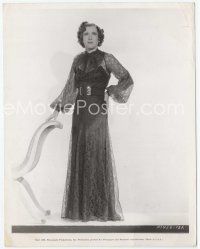 3s177 GRACIE ALLEN 8x10.25 still '36 full-length in cool dress from Big Broadcast of 1936!