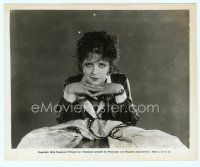 3s080 CLARA BOW 8x10 still '44 seated portrait with hands clasped under chin!