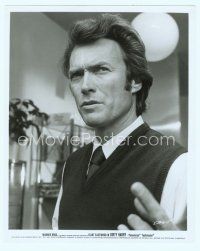 3s082 CLINT EASTWOOD 8x10 still '71 super close portrait from Dirty Harry!