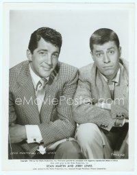 3s093 DEAN MARTIN/JERRY LEWIS 8x10 still '54 close up of the great comedy team!