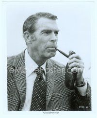 3s151 FRED MACMURRAY TV 8x10 still '74 great close up smoking pipe from The Chdwick Family!
