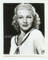 3s161 GINGER ROGERS 8x10 still '36 close portrait in sailor outfit from Follow the Fleet!