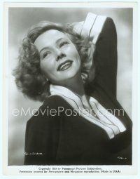 3s169 GLORIA GRAHAME 8x10 still '53 close portrait wearing cool sweater with hand behind her head!