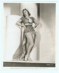 3s193 HELAINE MOLER 8x10 still '38 sexy full-length portrait standing in skimpy outfit!