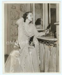 3s194 HELEN GAHAGAN 8x10 still '35 close portrait in her dressing room by Robert W. Coburn!