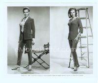 3s200 HONOR BLACKMAN 8x10 still '65 split image modeling different outfits from Moment to Moment!