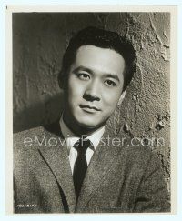 3s221 JAMES SHIGETA 8x9.75 still '61 close portrait in suit and tie from Flower Drum Song!