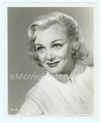 3s223 JAN STERLING 8.25x10 still '57 head & shoulders portrait of the pretty blonde actress!