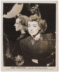 3s266 JOAN CRAWFORD 8.25x10 still '30s cool close portrait standing in front of mirror!
