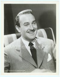 3s307 LEE BOWMAN 8x10 still '40s seated head & shoulders portrait wearing suit and tie!