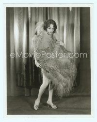 3s317 MARIE ASTAIRE deluxe 8x10 still '30 naked covered by only feathers by William E. Thomas!