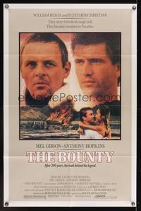 3t108 BOUNTY 1sh '84 Mel Gibson, Anthony Hopkins, Laurence Olivier, Mutiny on the Bounty!