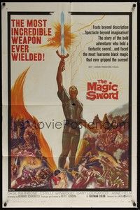 3t599 MAGIC SWORD 1sh '61 Gary Lockwood wields the most incredible weapon ever!