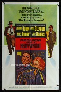 3t757 REQUIEM FOR A HEAVYWEIGHT 1sh '62 Anthony Quinn, Jackie Gleason, Mickey Rooney, boxing!