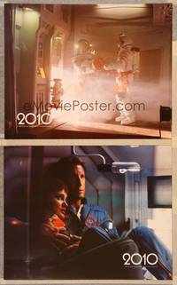 3v539 2010 2 color 11x14 stills '84 Roy Scheider, sci-fi sequel to 2001: A Space Odyssey!