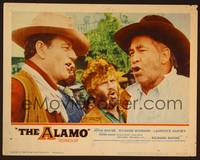 3v120 ALAMO LC #2 '60 extreme close up of John Wayne & Chill Wills!