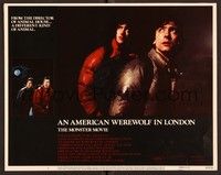 3v124 AMERICAN WEREWOLF IN LONDON LC #4 '81 John Landis, c/u of David Naughton & Griffin Dunne!