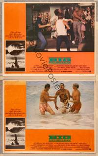 3v568 BIG WEDNESDAY 2 LCs '78 John Milius surfing classic, Jan-Michael Vincent, Gary Busey!