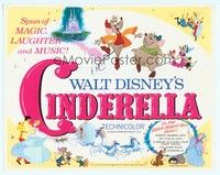 3v011 CINDERELLA TC R73 Walt Disney classic romantic musical fantasy cartoon!