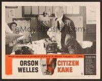 3v071 CITIZEN KANE signed LC #6 R56 by Joseph Cotten, who's passed out after trashing Susan singing