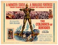 3v012 COLOSSUS OF RHODES TC '61 Sergio Leone's Il colosso di Rodi, mythological Greek giant!