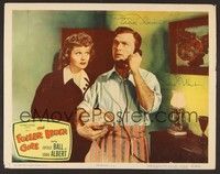 3v078 FULLER BRUSH GIRL signed LC #8 '50 by Eddie Albert, who's with saleswoman Lucille Ball!