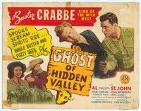 3v022 GHOST OF HIDDEN VALLEY TC '46 Buster Crabbe King of the Wild West, Fuzzy St. John