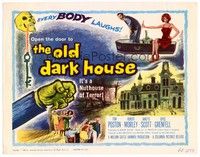 3v042 OLD DARK HOUSE TC '63 William Castle's killer-diller with a nuthouse of kooks!