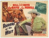 3v045 RAIDERS OF THE WEST TC '42 Bill Cowboy Rambler Boyd beats up lots of bad guys!