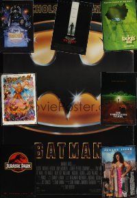 3w022 LOT OF 29 UNFOLDED ONE-SHEETS lot '80s-00s Batman, Empire Strikes Back R97, Bug's Life + more!