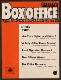 3w047 BOX OFFICE exhibitor magazine May 11, 1933 Mickey Mouse tie-ups, King Kong wins award!