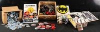 3w010 LOT OF 300 MOVIE PROMO BUTTONS lot '80s-90s Batman, Funny Farm, 1984, + many many more!