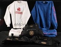 3w009 LOT OF 7 SWEATSHIRTS & DUFFEL BAGS lot '89 - '96 Steel Magnolias, Courage Under Fire + more!