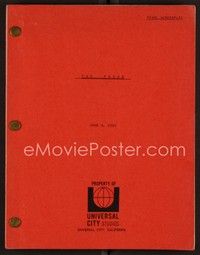 3w137 VERY SPECIAL FAVOR final draft script June 9, 1964, screenplay by Stanley Shapiro & Monaster!
