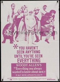 3x019 EVERYTHING YOU ALWAYS WANTED TO KNOW ABOUT SEX New Zealand '72 Woody Allen directed!