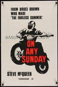 3x023 ON ANY SUNDAY New Zealand '71 Bruce Brown classic, Steve McQueen, motorcycle racing!