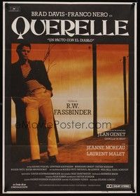 3x054 QUERELLE Spanish '82 Rainer Werner Fassbinder, Brad Davis, homosexual romance!