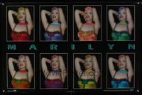 3y578 MARILYN MONROE commercial poster '93 great colorful images of Monroe!