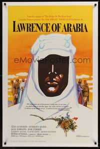 3y002 LAWRENCE OF ARABIA S2 recreation 1sh 2001 David Lean classic starring Peter O'Toole!