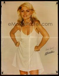 3y547 DEBORAH HARRY OF BLONDIE commercial poster '79 image of sexy Debbie Harry!