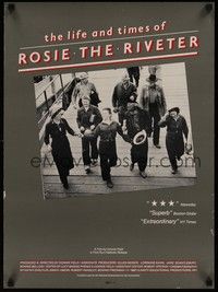 3y402 LIFE & TIMES OF ROSIE THE RIVETER special 19x25 '80 Connie Field, great image!